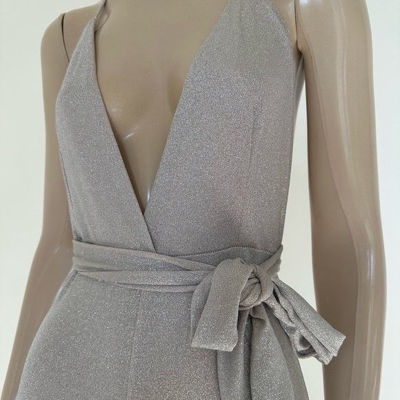 Shiny jump suit club or birthday size S used - Picture 3 of 9